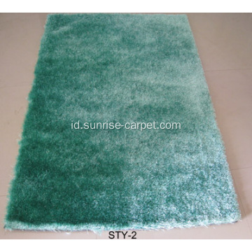 Polyester 1200D Thick Benang Shaggy Karpet